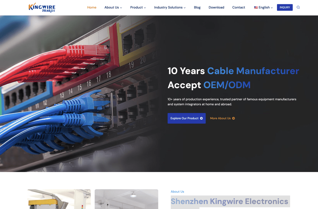 index shenzhen kingwire electronics co., ltd