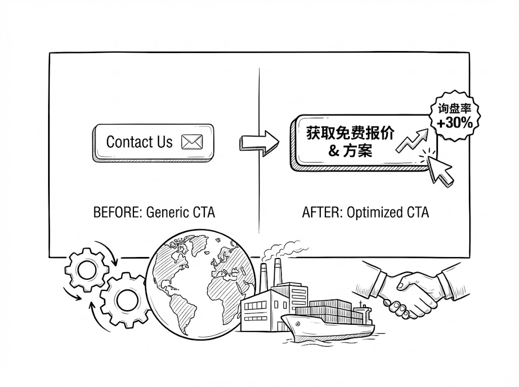 CTA优化，提升询盘率